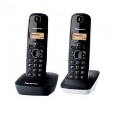 Panasonic KX-TG1612 Dúo Teléfono Inalámbrico Dect Negro en PcComponentes