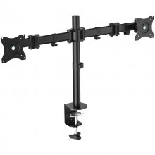 Equip Soporte para Mesa 2 Brazos Inclinables y Giratorios TV 13"/27" VESA 100x100 Max 8Kg en PcComponentes