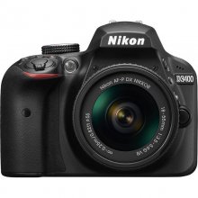 Nikon D3400 24.2MP Negra + 18-55 AF-P VR Reacondicionado en PcComponentes