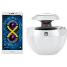 Honor 6X Plata Libre + Huawei AM08 Altavoz Bluetooth Blanco en PcComponentes