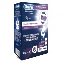Braun Oral-B Pack Pro 600 3D White + Pasta Dientes + Acelerador Blanqueamiento en PcComponentes