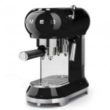 Smeg ECF01BLEU Cafetera Espresso Retro Negra en PcComponentes