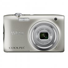 Nikon Coolpix A100 20.1MP Plata + Estuche + Palo Selfie en PcComponentes