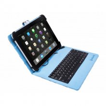 SilverHT Funda Universal Estampada Pixel Gamer para Tablet 9"-10.1" + Teclado MicroUSB en PcComponentes