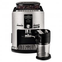 Krups EA82FD10 Cafetera Espresso Automática Die Cast Quattro Force Plata en PcComponentes