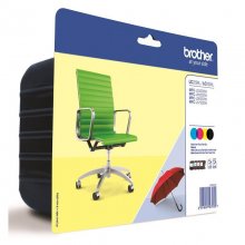 Brother LC-225XL/LC-229XL Pack de 4 Cartuchos de Tinta