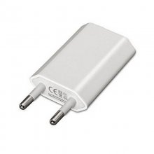 Nanocable Mini Cargador de Red USB 5V Blanco