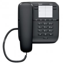 Siemens Gigaset DA310 Teléfono Compacto Fijo Negro en PcComponentes