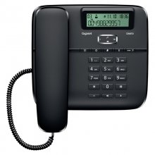 Siemens Gigaset DA610 Teléfono Compacto Fijo Negro en PcComponentes