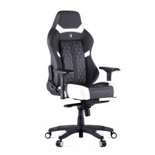 N.Seat Pro 600 Silla Gaming Negro/Blanco en PcComponentes