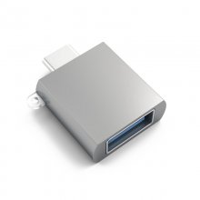 Satechi Adaptador USB 3.0 Tipo C a USB 3.0 Hembra Gris en PcComponentes