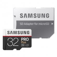Samsung MicroSD PRO Plus 2017 32GB Clase 10 UHS-1 con Adaptador en PcComponentes