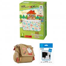 Pack Nintendo 3DS XL New Animal Crossing Edition + Thrustmaster Urban Bag + Kaos Power Adaptador en PcComponentes