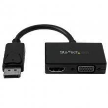Startech Adaptador DisplayPort a HDMI o VGA hasta 1920x1200 o 1080p en PcComponentes