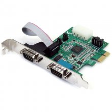 Startech Tarjeta Adaptadora PCIe 2 Puertos RS232 UART 16950 Serial en PcComponentes