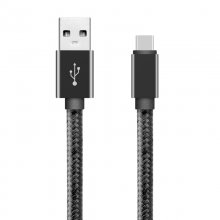 Unotec Cable USB-C a USB Nylon 1m Negro en PcComponentes