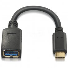 Nanocable Cabo USB 3.1 Tipo C para USB Tipo A Macho/Fêmea Preto 15cm en PcComponentes