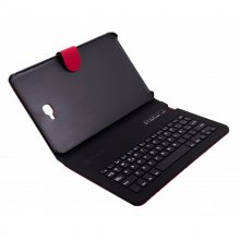 SilverHT Funda Bookcase Wave Roja con Teclado Bluetooth para Samsung Tab A 10.1" 2016 en PcComponentes