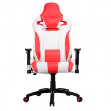 Silla Gaming F83 Roja/Blanca en PcComponentes
