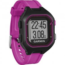 Garmin Forerunner 25 Reloj Deportivo Negro/Morado Talla L en PcComponentes