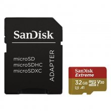 Sandisk Extreme MicroSDHC 32GB + Adaptador SD en PcComponentes