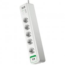 APC Essential SurgeArrest Protección contra Sobretensiones 5 Tomas 230V Protección Teléfono en PcComponentes