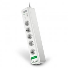 APC Essential SurgeArrest Supressor de Picos 5 Fichas 230V 2 Portas USB en PcComponentes