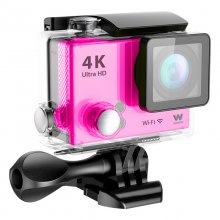Woxter Sportcam 4k Videocámara Deportiva 4K Ultra HD Wifi Rosa en PcComponentes