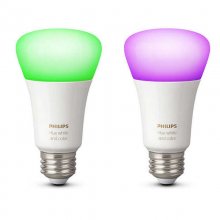 Philips Hue White and Color Ambiance 2 Bombillas Blanco y Color E27 en PcComponentes