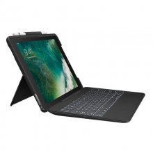 Capa Logitech Slim Combo com Teclado Sem Fios Preta para iPad Pro de 10.5" en PcComponentes