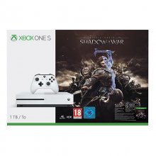 Microsoft Xbox One S 1TB + Middle Earth: Shadow of War en PcComponentes