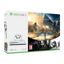 Microsoft Xbox One S 1TB + Assassin´s Creed Origins + Tom Clancy´s Rainbow Six Siege en PcComponentes