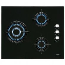 Cata CI 6021 BK Placa de Gas 3 Fuegos Negro en PcComponentes