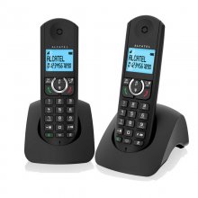 Alcatel F380-S Duo Teléfono DECT Negro en PcComponentes