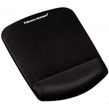 Fellowes Foam Plush Alfombrilla de Ratón con Reposamuñecas Negra en PcComponentes