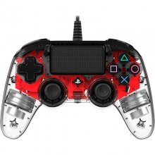 Nacon Compact Controller Wired para PS4 Iluminado Vermelho en PcComponentes