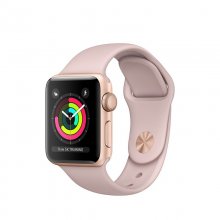 Apple Watch Series 3 38mm Smartwatch Oro Correa Rosa Arena en PcComponentes