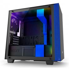 NZXT H400i Cristal Templado USB 3.0 Negra/Azul en PcComponentes
