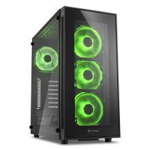 Sharkoon TG-5 USB 3.0 Cristal Templado Verde en PcComponentes