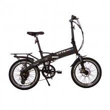 Littium Ibiza Black Edition Bicicleta Eléctrica Plegable en PcComponentes