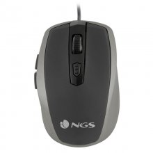 NGS Tick Gold Ratón Óptico 1600DPI Plata en PcComponentes