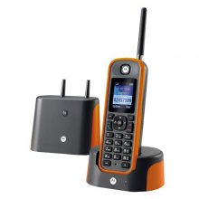 Motorola O201Teléfono Inalámbrico Largo Alcance Naranja en PcComponentes