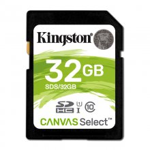 Tarjeta de Memoria Kingston Canvas Select SDHC 32GB UHS-1 U3 V30 en PcComponentes
