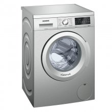 Siemens WU12Q48XES Lavadora de Carga Frontal 8Kg A+++ Acero Inoxidable en PcComponentes