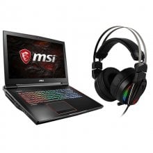 MSI Pack Pro 2 Portátil GT73EVR 7RD-1027XES Titan + Auriculares Gaming Immerse GH70 en PcComponentes