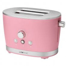 Clatronic TA 3690 Tostador 2 Rebanadas Rosa en PcComponentes