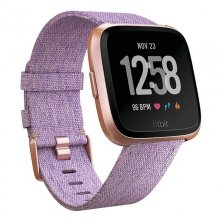 Fitbit Versa Edición Especial Tejido Lavanda/Aluminio Oro Rosa en PcComponentes