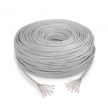 Nanocable UTP Flexible Cat5e 305m Cable de Red Gris