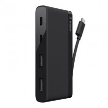 Belkin F4U090btBLK Minihub 4 Puertos USB-C/USB-A en PcComponentes