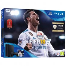 Sony PlayStation 4 Slim 500Gb + Fifa 18 + 14 Días PSN en PcComponentes
